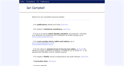 Desktop Screenshot of iancampbell.co.uk
