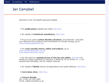 Tablet Screenshot of iancampbell.co.uk